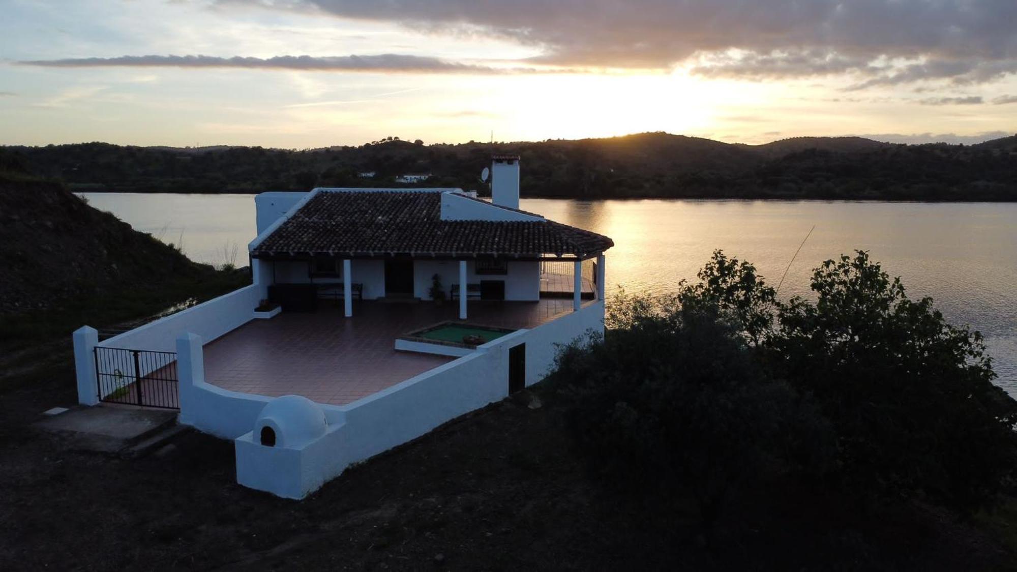 Magnifica Casa A Orillas Del Guadiana Huelva Kültér fotó