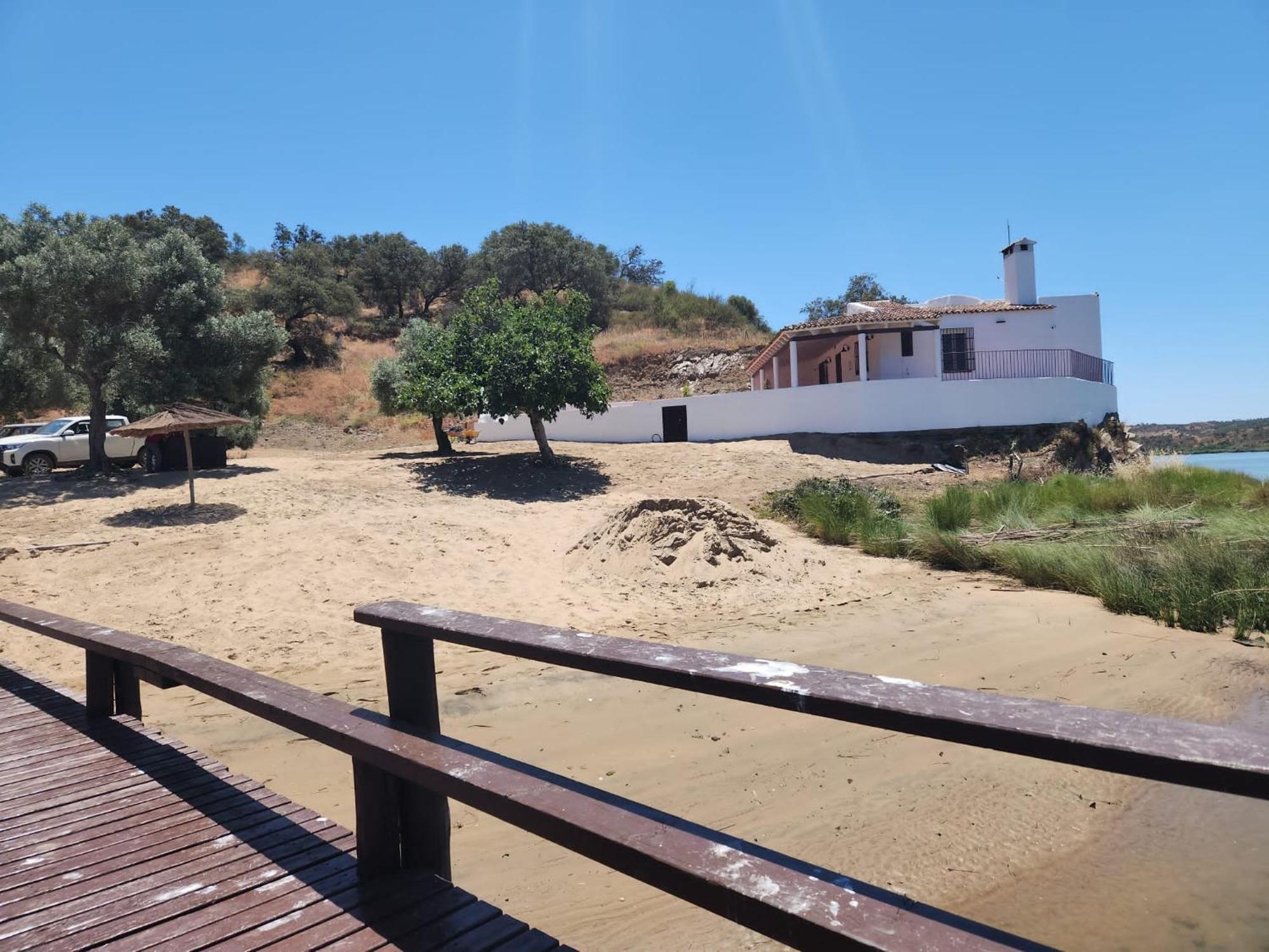 Magnifica Casa A Orillas Del Guadiana Huelva Kültér fotó
