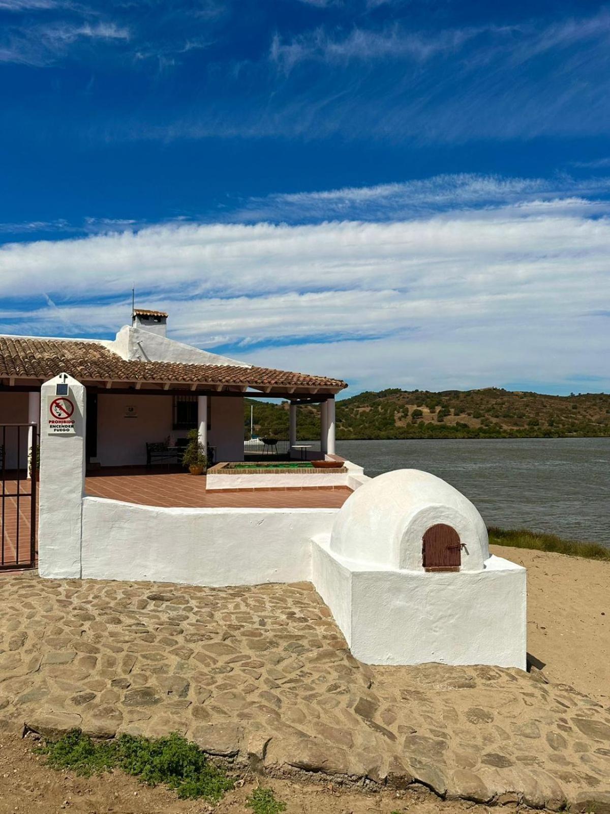 Magnifica Casa A Orillas Del Guadiana Huelva Kültér fotó